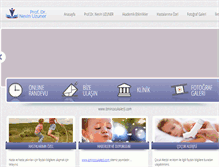 Tablet Screenshot of nevinuzuner.com